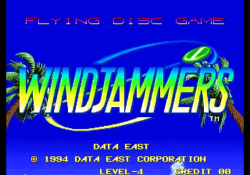 Windjammers Neo Geo AES Screenshot