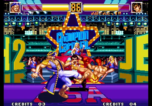 World Heroes 2 Jet Neo Geo AES Screenshot
