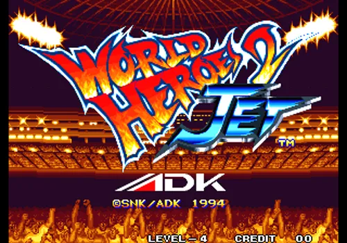 World Heroes 2 Jet Neo Geo AES Screenshot