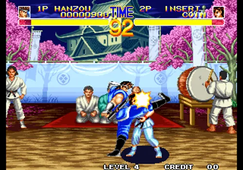World Heroes 2 Neo Geo AES Screenshot