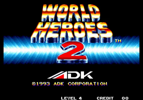 World Heroes 2 Neo Geo AES Screenshot