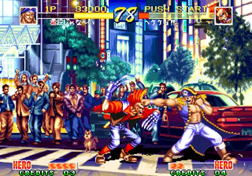 World Heroes Perfect Neo Geo AES Screenshot