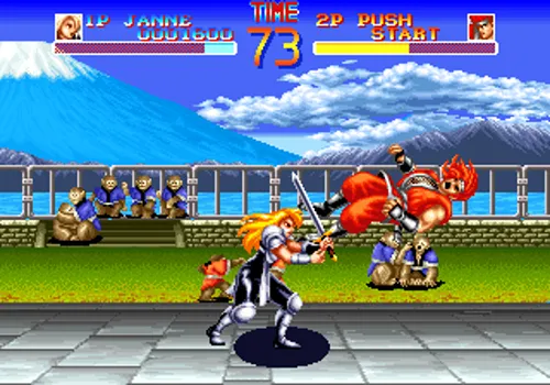 World Heroes Neo Geo AES Screenshot