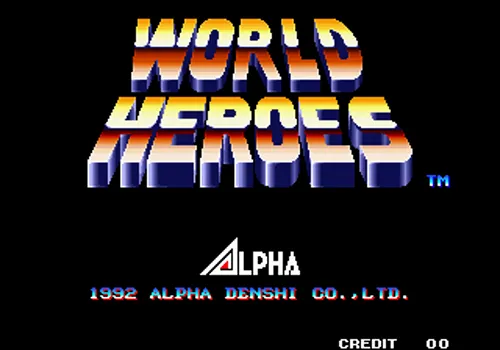 World Heroes Neo Geo AES Screenshot