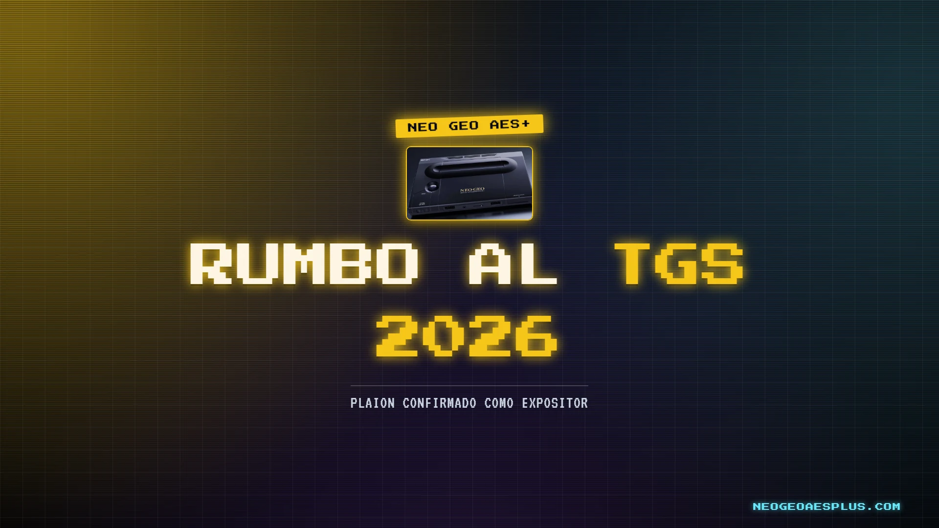 Confirmada la presencia de la Neo Geo AES+ en el Tokyo Game Show 2026